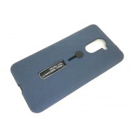 Capa Kickstand Matte Con Alza De Dedo Huawei Y7 2017 Azul